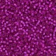 Miyuki rocailles Perlen 11/0 - Silver lined dyed fuchsia 11-1340